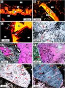 Third thumbnail for: Micro-Sized Dolomite Inclusions in Ferroan Calcite...