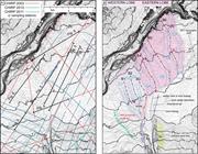 Second thumbnail for: The Influence of A Lateral Slope On Turbidite Lobe...