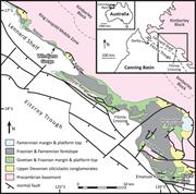 First thumbnail for: Late Devonian Carbonate Margins and Foreslopes of ...