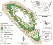Third thumbnail for: Campanian Paleoseismites of the Elk Basin Anticlin...