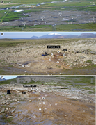 Second thumbnail for: Modern Travertine Precipitation At LÝsuhÓll Hot Sp...