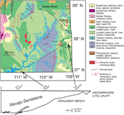 Second thumbnail for: CARBONATE DEPOSITS IN THE LOWER JURASSIC NAVAJO SA...
