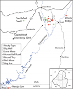 Third thumbnail for: CARBONATE DEPOSITS IN THE LOWER JURASSIC NAVAJO SA...