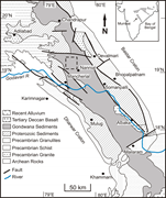 First thumbnail for: A Discontinuous Ephemeral Stream Transporting Mud ...