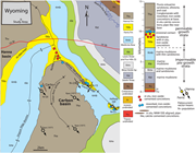 Second thumbnail for: Interactions of A Paleocene River, A Rising Fold, ...
