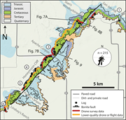 Second thumbnail for: Coalesced Delta-front Sheet-like Sandstone Bodies ...
