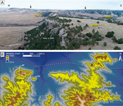 Third thumbnail for: Genesis of giant, bouldery bars in a Miocene grave...