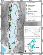 First thumbnail for: Lacustrine carbonate tufa facies of Winnemucca Dry...