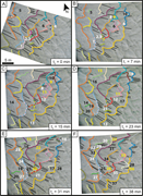 Second thumbnail for: Pattern evolution and interactions in subaqueous d...