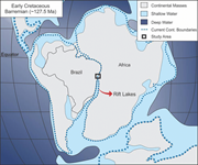 Second thumbnail for: Bioclastic accumulation in a lake rift basin: The ...