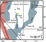 First thumbnail for: Early Sevier orogenic deformation exerted principa...