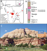 First thumbnail for: Hierarchical scales of soft-sediment deformation i...