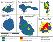Second thumbnail for: Petrography and provenance of beach sands from vol...