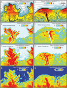 Third thumbnail for: Contrasting facies patterns between river-dominate...