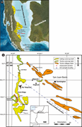 Third thumbnail for: Depositional and sequence stratigraphic model of t...