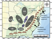 First thumbnail for: Demarcation of Early Pennsylvanian paleovalleys in...