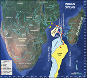 First thumbnail for: The Zambezi deep-sea fan: mineralogical, REE, Zr/H...