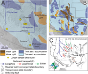 First thumbnail for: Mixed eolian–longshore sediment transport in the l...