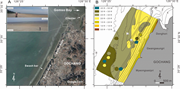 Third thumbnail for: Coastal switching of dominant depositional process...