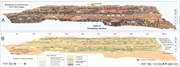 Second thumbnail for: Braided-river architecture of the Triassic Swartbe...