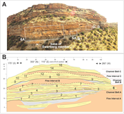 Third thumbnail for: Braided-river architecture of the Triassic Swartbe...