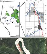 First thumbnail for: Fluvial character and architecture of an outcrop u...