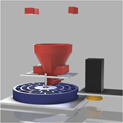 Second thumbnail for: A 3-D-printed precision sediment feed