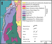 Second thumbnail for: Interpreted depositional conditions of balanced-fi...