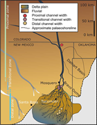 Third thumbnail for: Using delta channel width to estimate paleodischar...