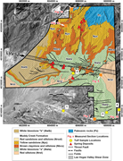 Third thumbnail for: A Pliocene lacustrine system in the Nellis basin, ...