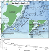 Second thumbnail for: Testing turbidite conceptual models with the Kaikō...