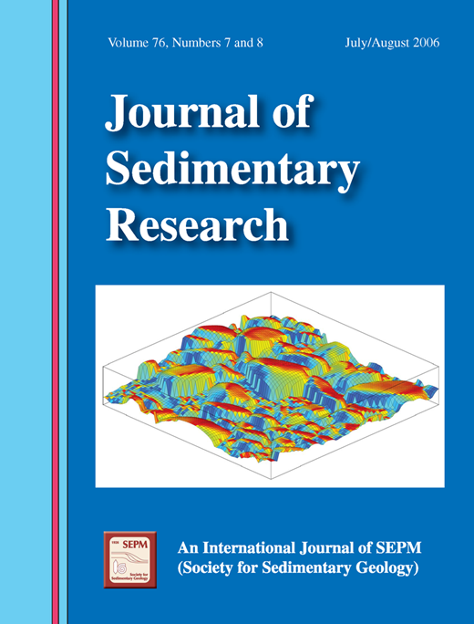 Journal of Sedimentary Research Cover Image for Volume 76, Issue 8